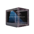 Transparent Projection Film dark grey hologram projection film for window display Manufactory